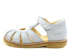 Angulus ice blue sandal with heart and glitter